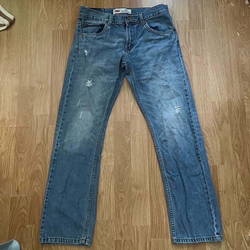 Levi’s slim straight jeans